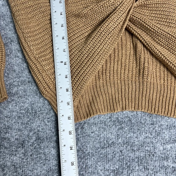 Knitted Love True Tan Women's Sweater Size M - Picture 8 of 12